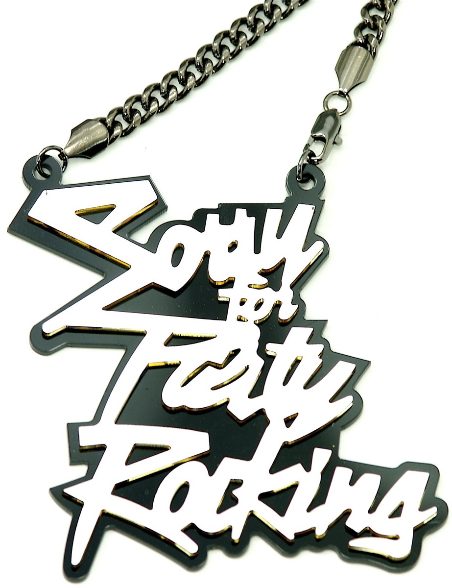 Sorry Per Festa A Dondolo Collana Riflettente Acrilico 91.4cm