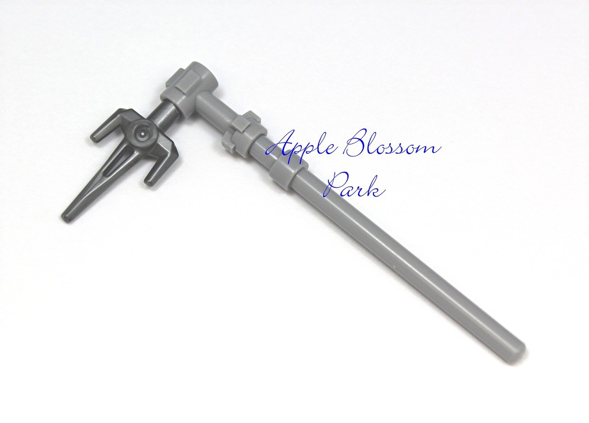 NEW Lego Ninjago Ninja GRAY TRI SCYTHE - Pearl Gray Sai NEW Lego Ninjago Ninja GRAY TRI SCYTHE - Pearl Gray Sai