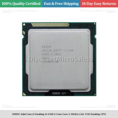 3rd Gen Core I3 Fastest Cpu For Lga 1155 Intel Core I3-2100 Dual