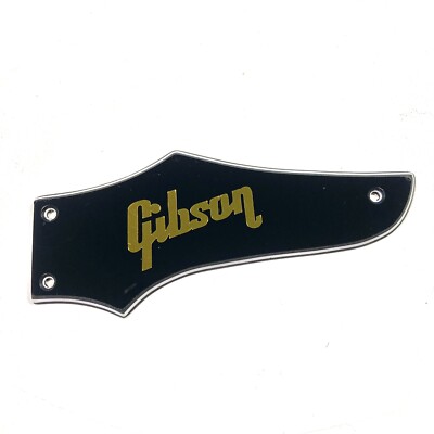 3 Ply B/W/B Truss Rod Cover for Epiphone & Gibson Firebirds + Gold Foil Decal