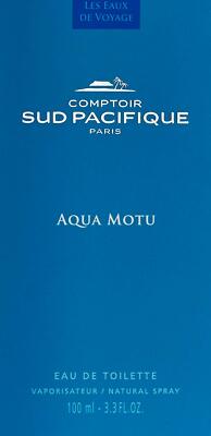 Comptoir Sud Pacifique Aqua Motu Fragrance Women 3.3 oz EDT Spray NIB Sealed