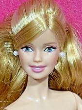 Barbie Birthday Wishes Model Muse Blonde doll w Earrings & Nail Polish 🎂