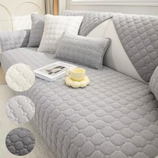 Sofa Covers Plush Sofa Cushion Towel Universal Non-Slip Couch Covers Cushion