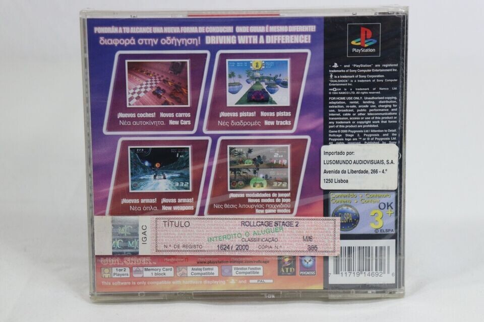 rollcage stage 2 ***PlayStation 1 »»»NEW SEALED»»» | eBay