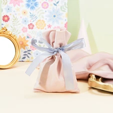 10x Drawstring Velvet Candy Gift Pouches Jewelry Bags for Wedding Party Favors