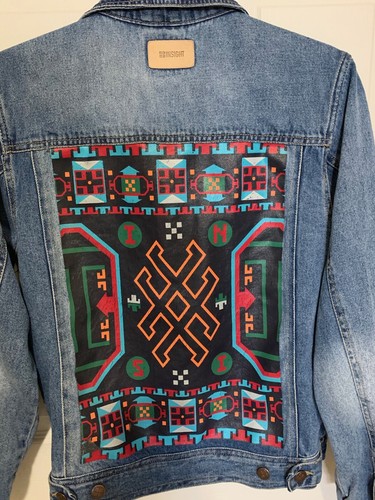INSIGHT DENIM JEAN JACKET W/ DETAILED 