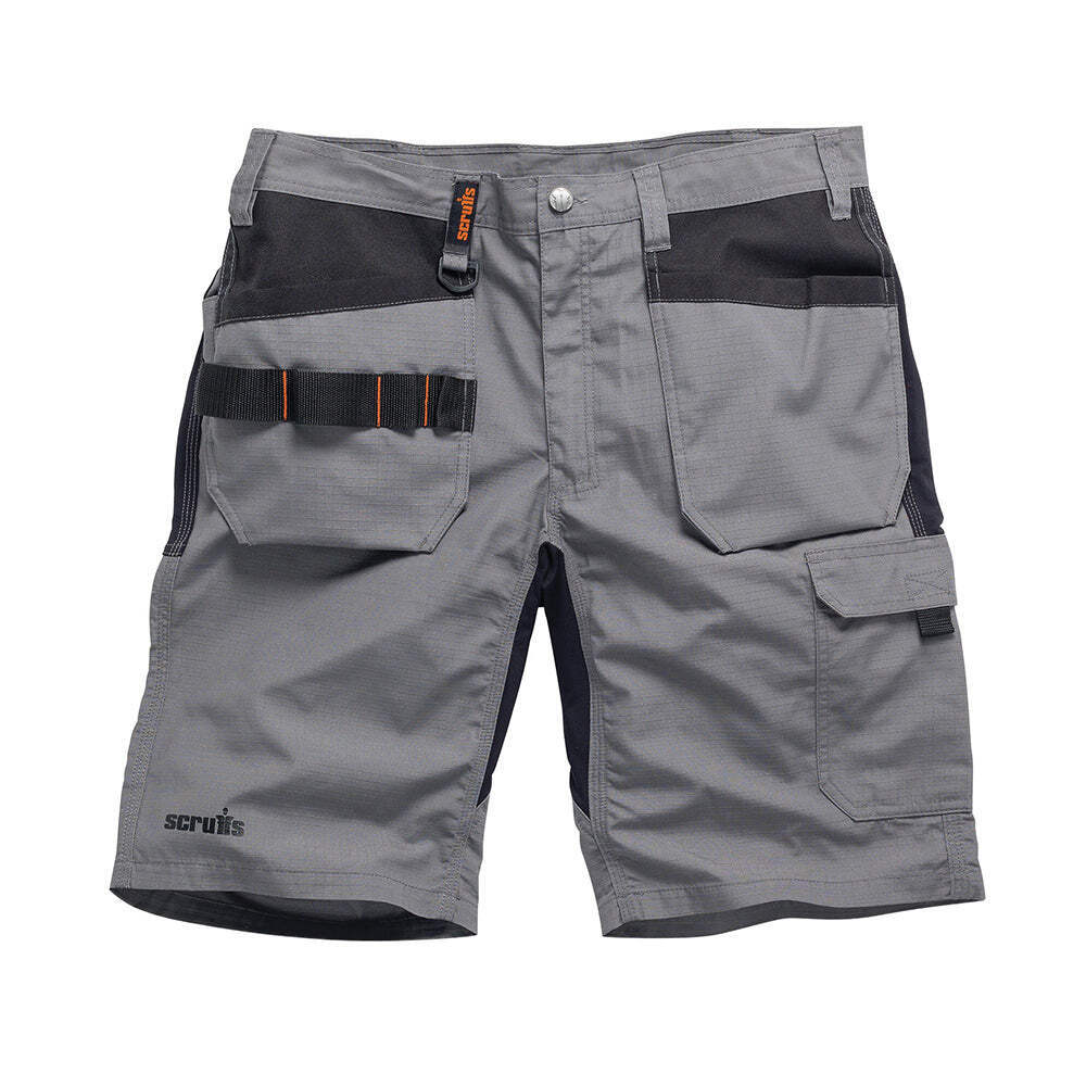 Scruffs - Stretch-arbeitshorts „flex“, Anthrazit