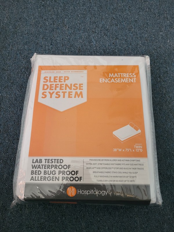Hospitology Products Sleep Defense System - Zippe Mattress Encasement - Twin