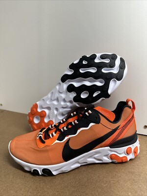 Nike React Element 55 Oklahoma State University OSU Shoes Mens Sz 9 CK4843-800
