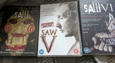 Saw 1-6 Bundle - R2 UK VGC Freepost