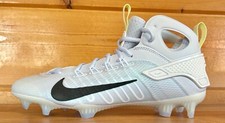 Nike Huarache 9 Elite MID LAX SE Lacrosse Cleats Size 9/9.5/10/10.5/12 GREY