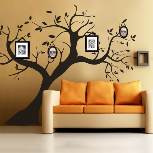 Family Tree Romovable Wall Sticker Graphic Photo Frame Art Vinyl Room Home Decor - Picture 2 of 9