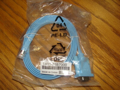 CABLE CONSOLE CISCO 6FT 1401-01B7000 CONTROL | eBay