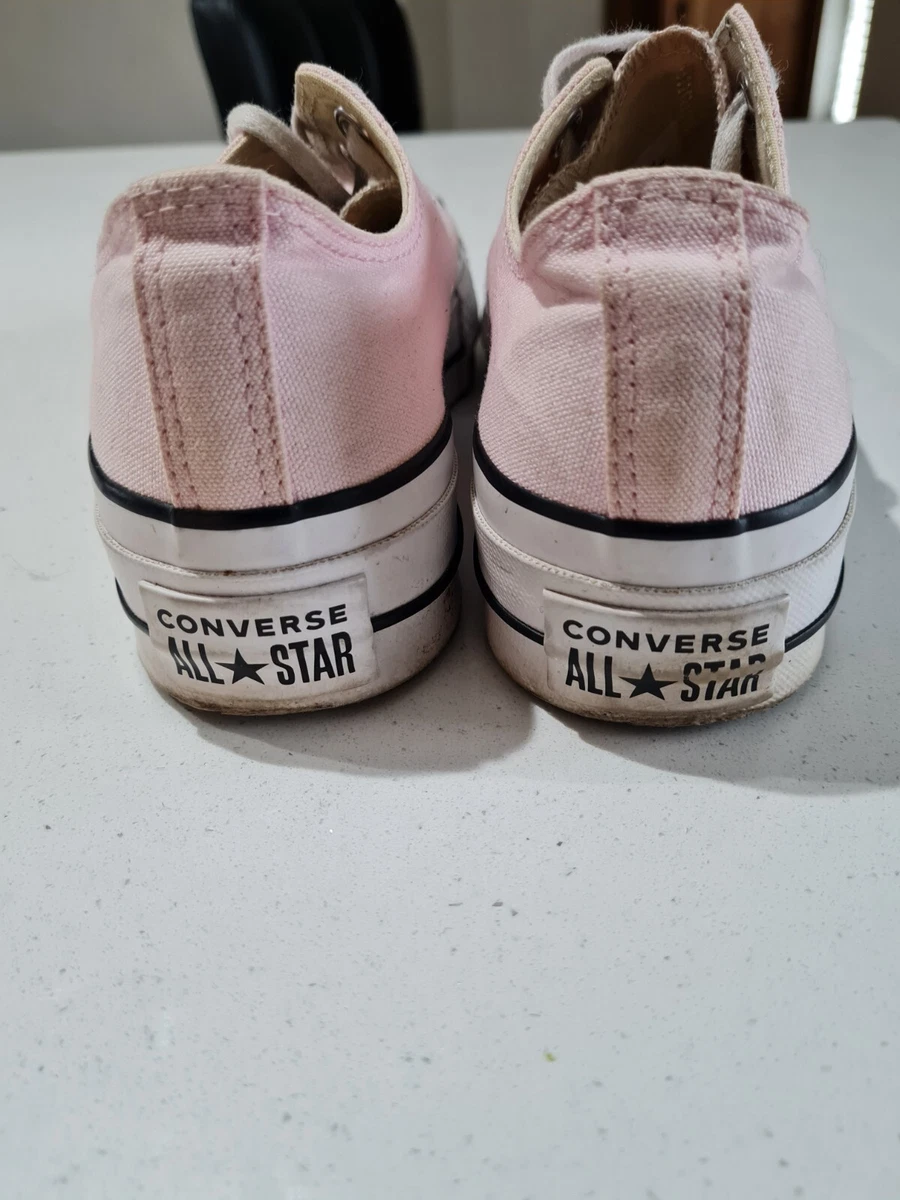 Converse plataforma blancas clearance 37.5