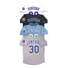 Yordano Ventura Kansas City Royals Home/Road/Alternate Men's Jersey w/ Patch