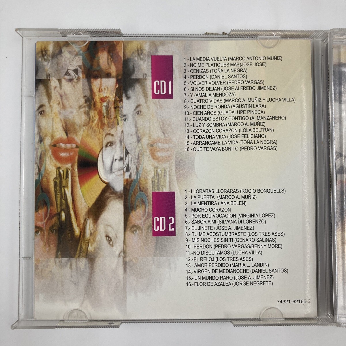 米2discs CD Various Artists Boleros: Lo Mejor De Lo Mejor  74321621652  /00220 Amazon.com: Lo Mejor De Lo Mejor (Boleros): CDs y Vinilo