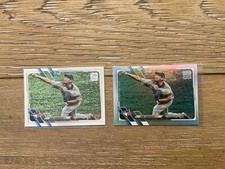 2021 Topps Series One Baseball Shun Yamaguchi 2 Card Lot Silver Foil & Base #18