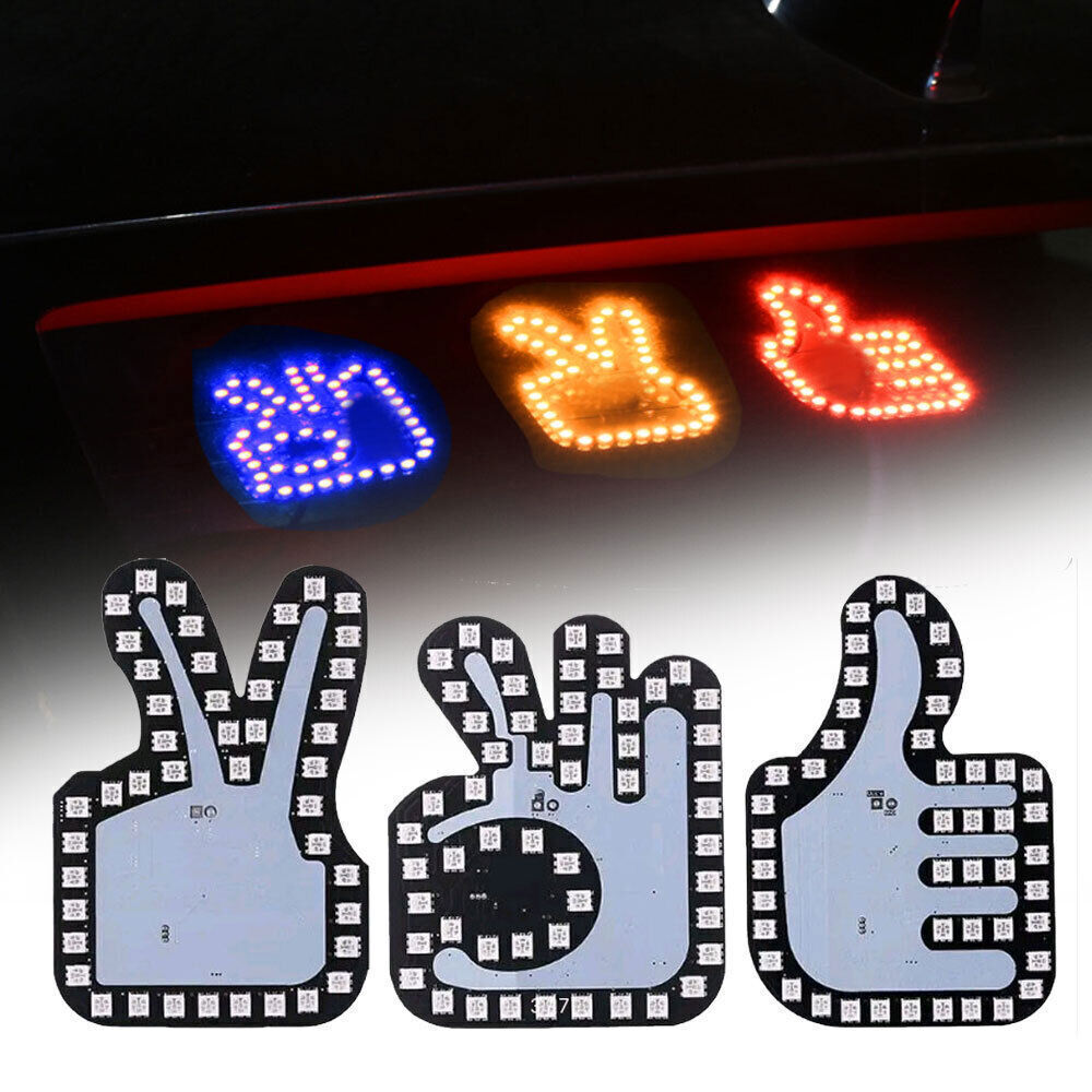 1x LED Finger Light Hand Finger Gesture Light w/ Remote Car - auto parts -  by owner - vehicle automotive sale 