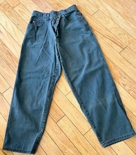 Vintage Lee Riveted Buckle Back Green Size 10P