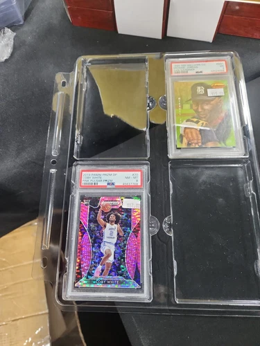 PSA/CSG Graded SLABS BINDER PAGES HOLDS 4 PER PAGE (CARDS NOT INCLUDED)
