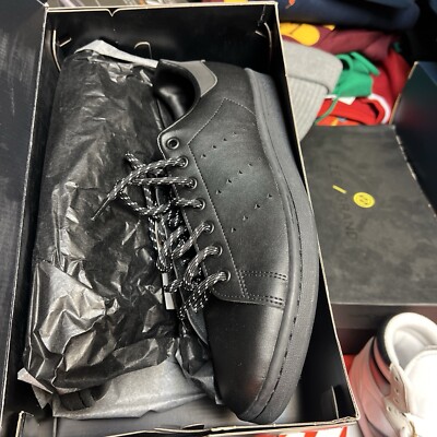 Size 11.5 - adidas Pharrell x Stan Smith Black Future