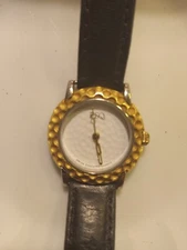 Woman's Esquire Golf Ball Watch Water Proof Up To 30 Meters