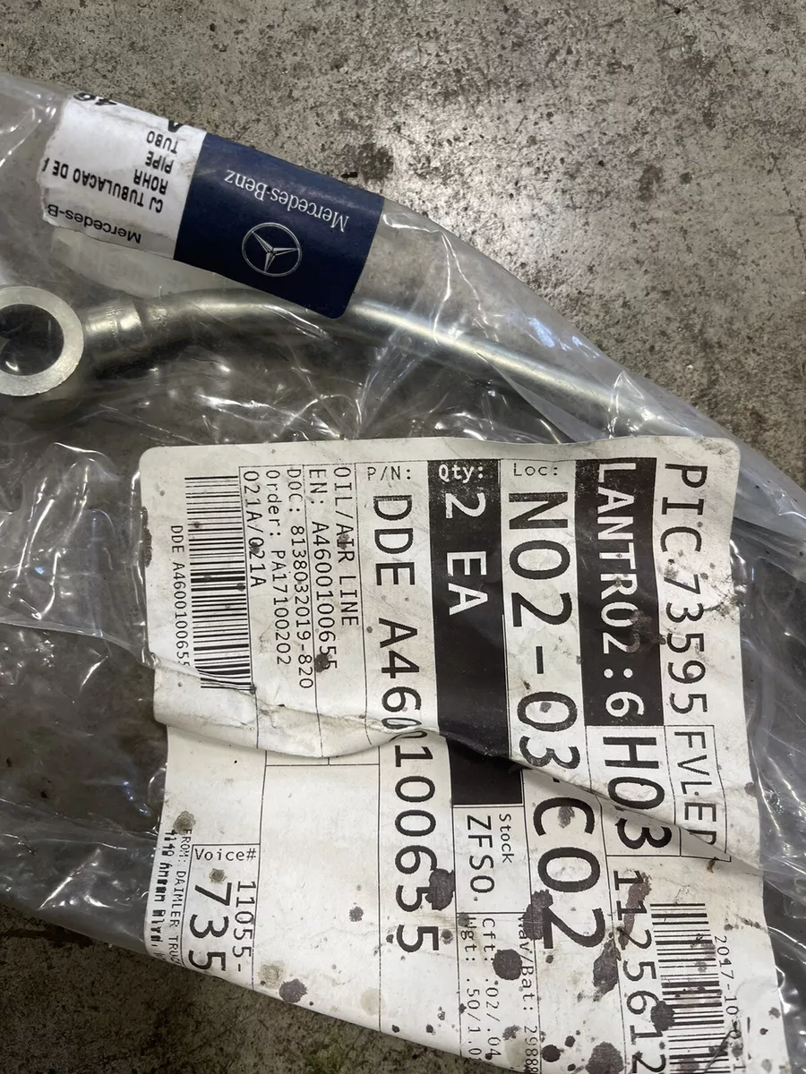 DETROIT DIESEL OIL/AIR LINE DDE-A4600100655, OEM Detroit Diesel 