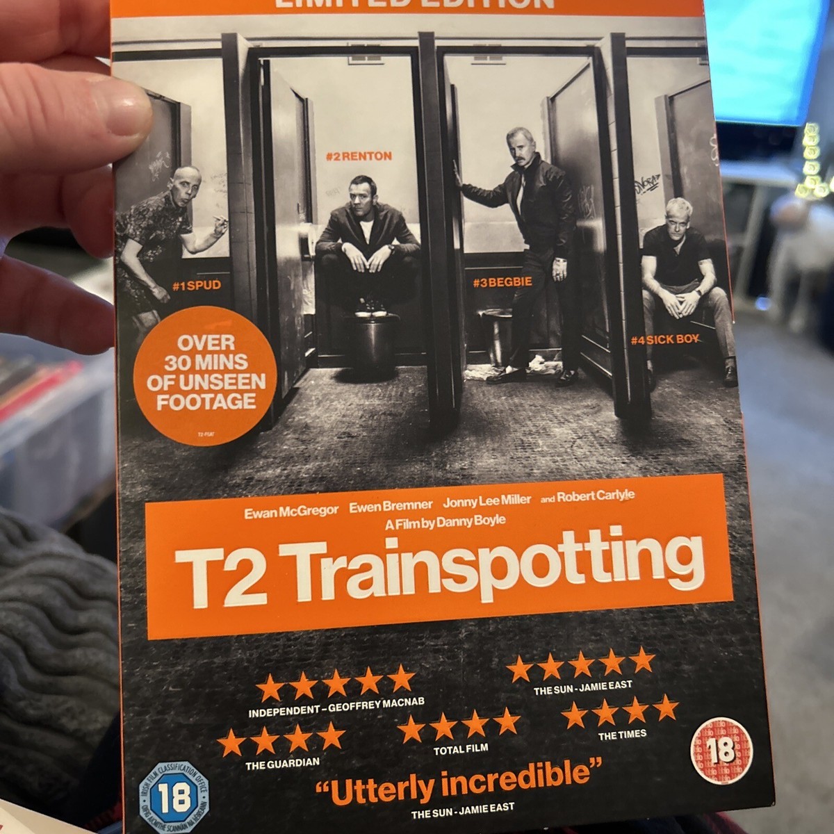 T2 Trainspotting (DVD, 2017) 5035822718234 UK