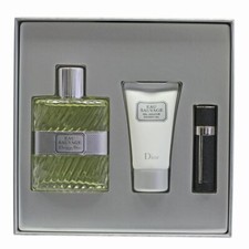 Dior Eau Sauvage Eau De Toilette Spray 100Ml Set 3 Piece - Men VERY HARD TO FIND