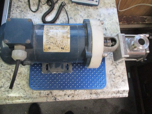 MAX MOTION PERMANENT MAGNETIC DC MOTOR W/ALFA LAVAL PUMP M220 MM5018FC