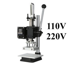 Electric Heat Embossing Machine Hand Press Hot Foil Stamping Machine DIY Manual