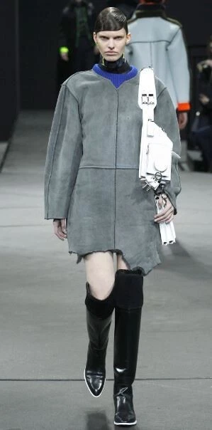 39 US 9 ❤️ Alexander Wang Lovanni Black Leather Over the Knee Thigh High Boots - Image 2 of 4