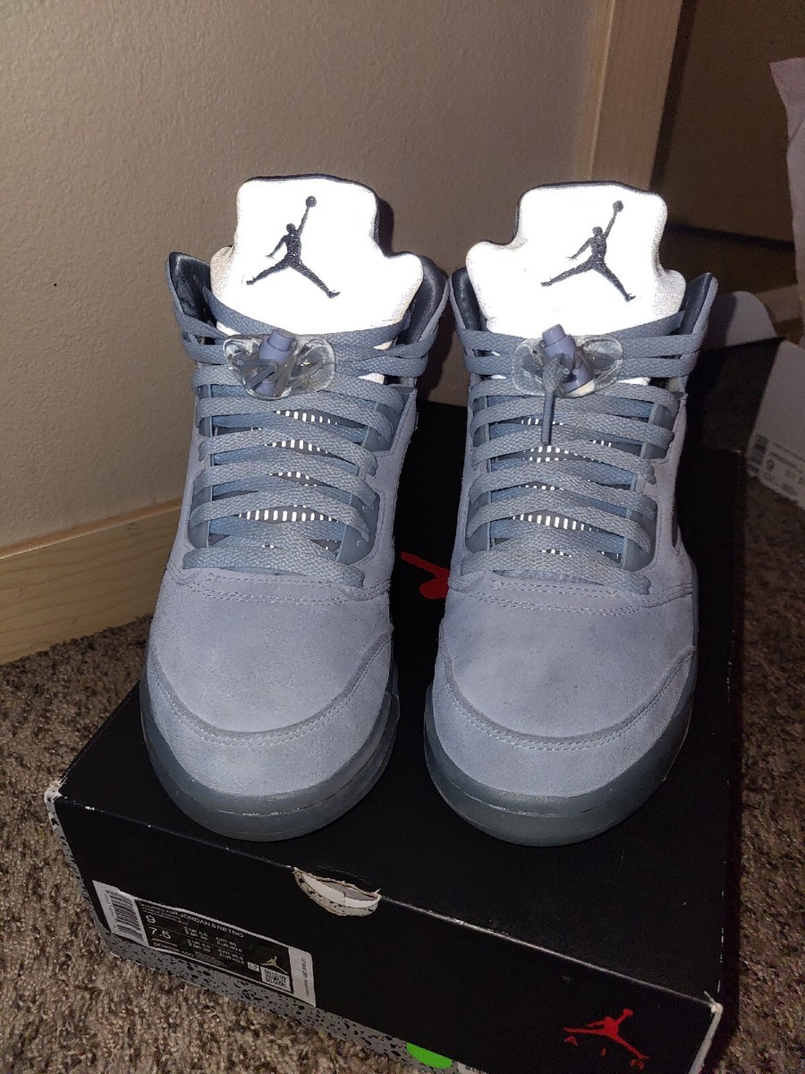 Size 9 - Jordan 5 Retro Blue Bird 2021 195243499145| eBay