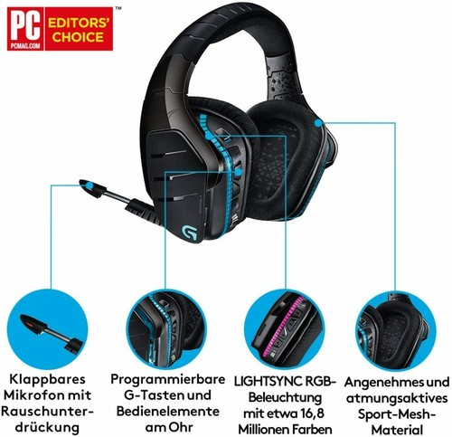 Mikrofon-Reparatur an deinem Logitech G933 Gaming-Headset G533, G633, G935, G635 - Bild 2 von 6