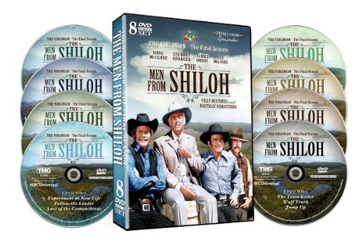 その他 Men From Shiloh [DVD] The Men From Shiloh: The Virginian - Final Season DVD Set (8 Discs