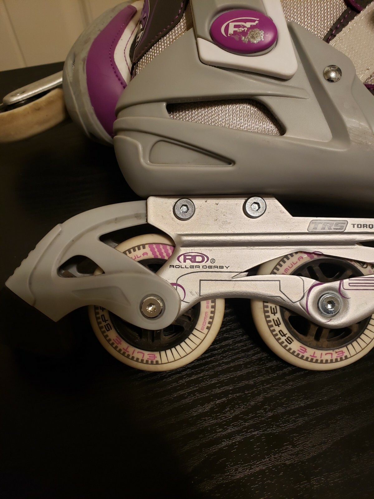 Roller Derby Aerio Elite Series Q60 Inline Skates Preowned Wmn Sz10