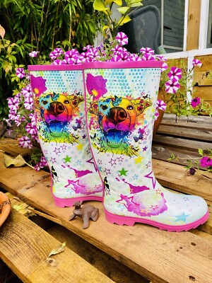 Damenstiefel Bunte Regenstiefel Damen Gummi Boots Zum SchnÃ¼ren