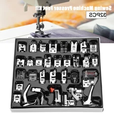 32pcs/set Stitching Walking Foot Presser Feet Kit Household Sewing Machine