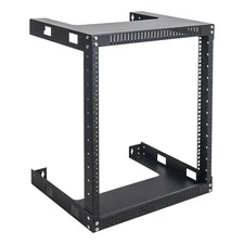 Sound Town 2-Post 12U Wall-Mount Open Frame Rack, 16" Depth (ST2PWOR-12U) 