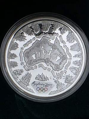 2000 Sydney Olympic Silver Coin Series 2 $5 Australian 31.635