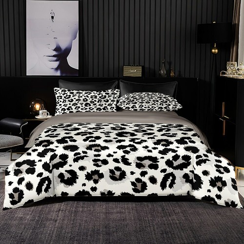 Minimalist Style Bedding Set With Pillowcase Quilt Cover King Size Single Double - Imagen 14 de 14
