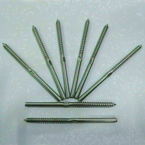 40X Stainless Steel DIY Balustrade Kit Wire Rope Terminal Lag Swage Fittings 316 - Picture 9 of 12