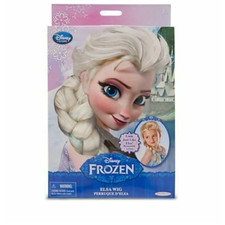 Disney Store Princess Elsa Costume Braid Blonde Hair Wig - Frozen - New