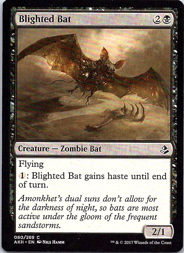 BLIGHTED BAT 80 C AMONKHET