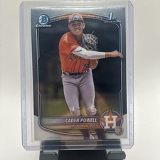 2025 Bowman Chrome - Prospects Caden Powell, Caden Powell #BCP-212 (RC)