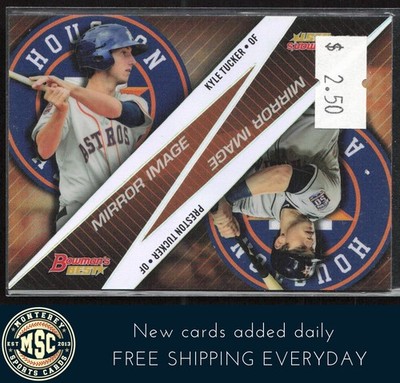 Preston Tucker / Kyle Tucker 2015 Bowman's Best Mirror Image #MI-18 Astros