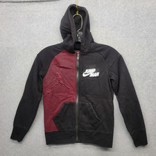 Jordan Hoodie Youth 8-10 Jumpman Zip Up Sweatshirt Boys Basketball Nike