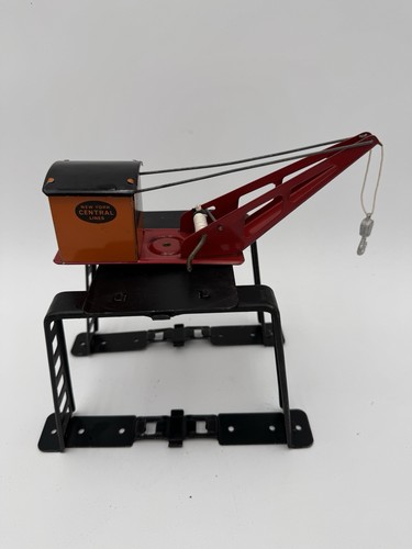2 Vintage Marx Trains O Gauge NEW YORK CENTRAL LINES Over Track Gantry Crane - Bild 4 von 18