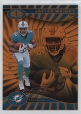 2024 Panini Illusions Trophy Collection Orange Jaylen Wright #56 1ar2