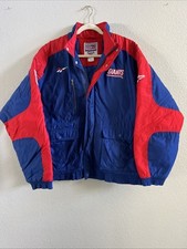 Vintage Reebok NFL Pro Line New York Giants Mens Large Puffer Jacket